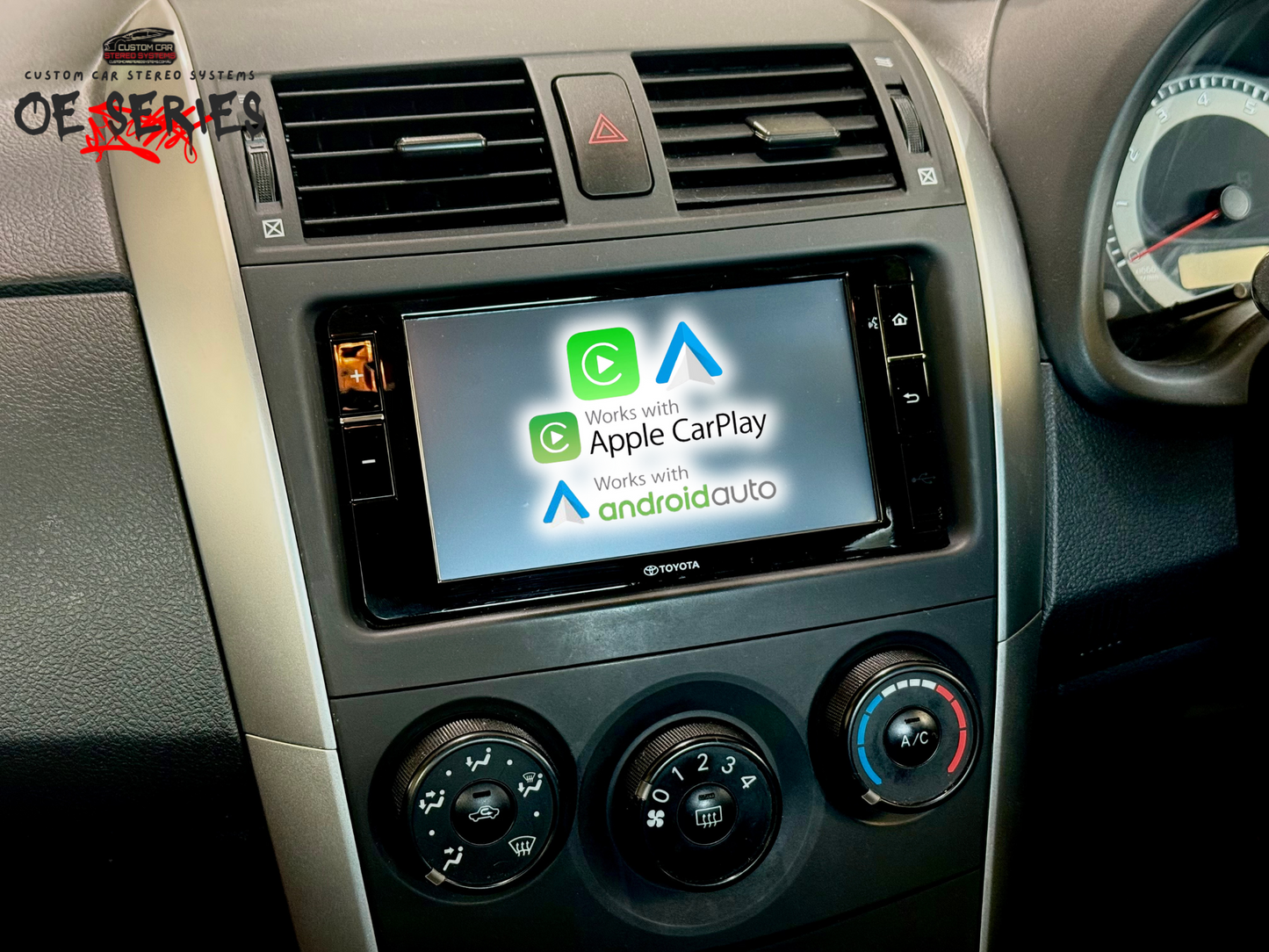 6.7” Universal "OE Series" Replacement Unit With Apple CarPlay / Android Auto - Suits Various Toyota Models