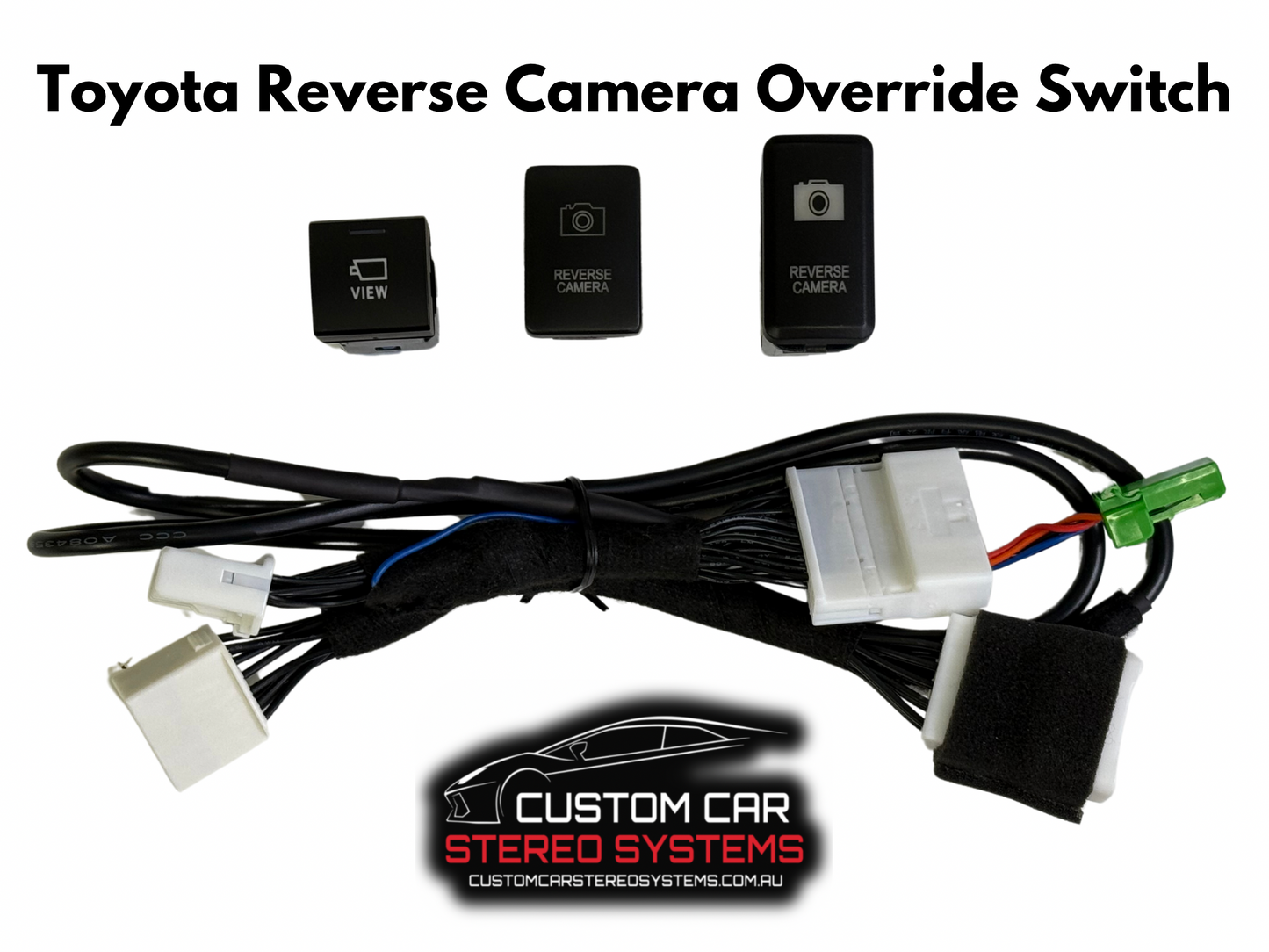 Camera Override Switch - Suits Select Toyota Models 2007-2025