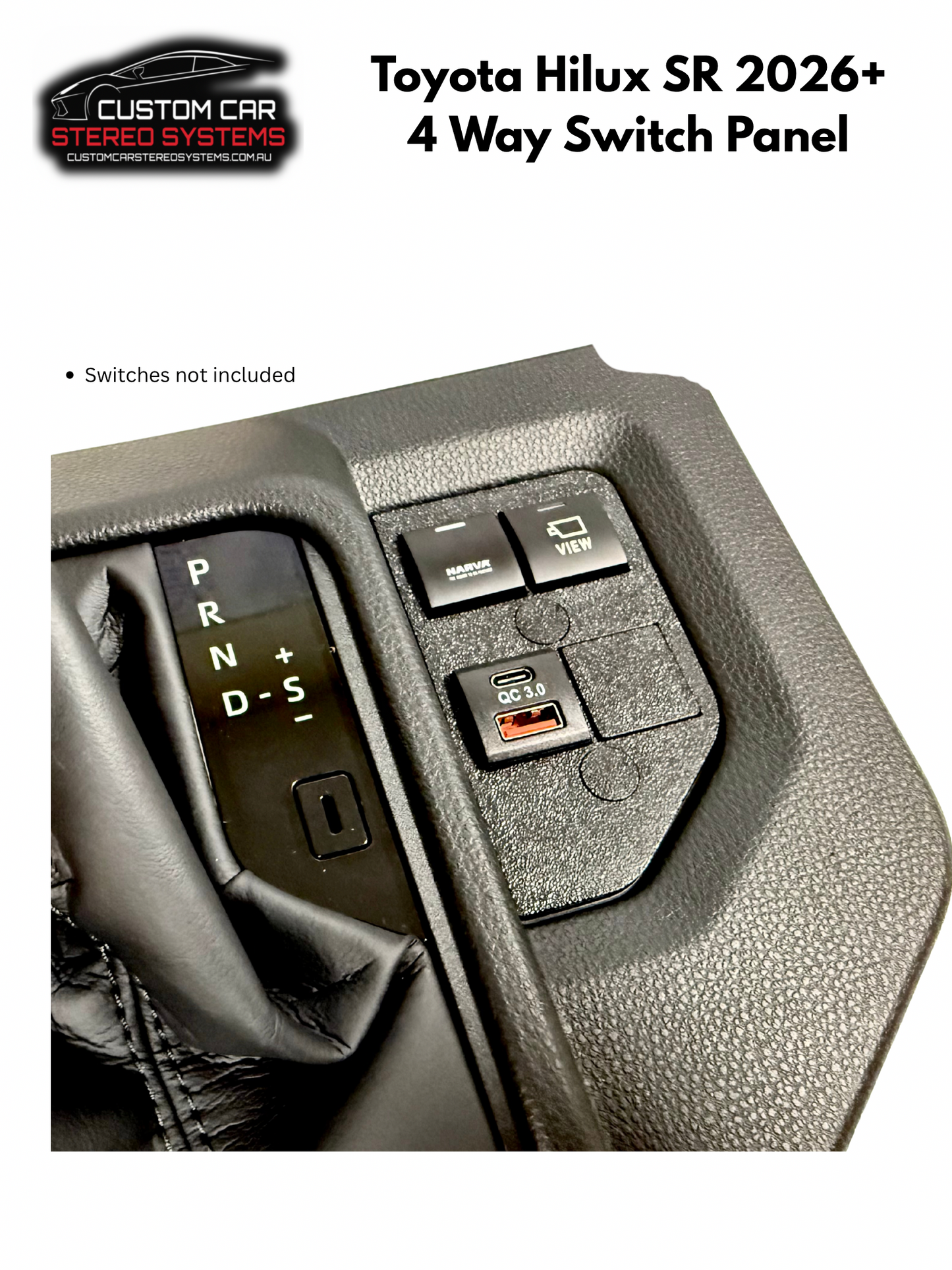 Toyota Hilux SR 2026+ Switch Panel