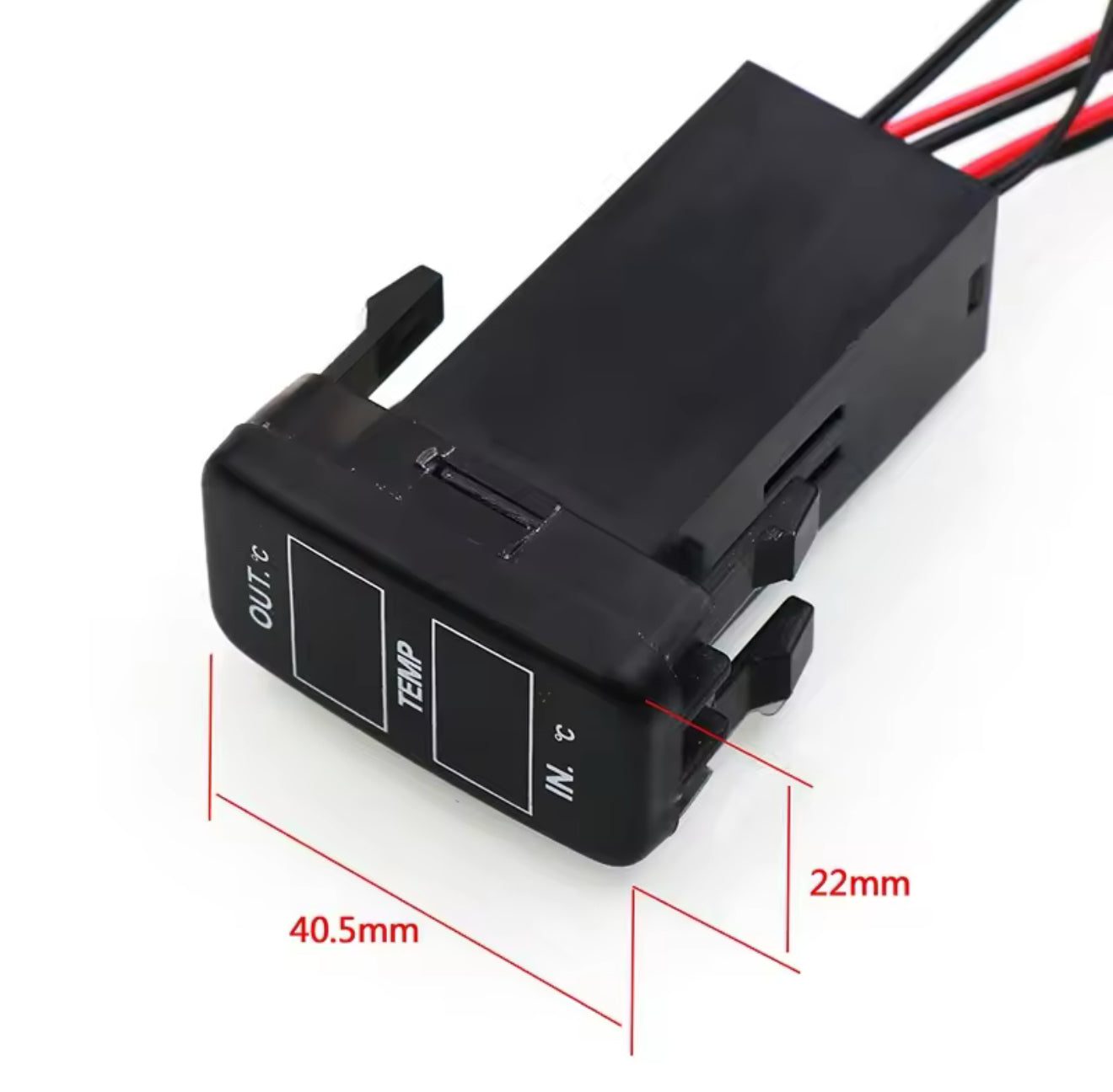 Digital Dual Thermometer / Temperature Display for Toyota Models