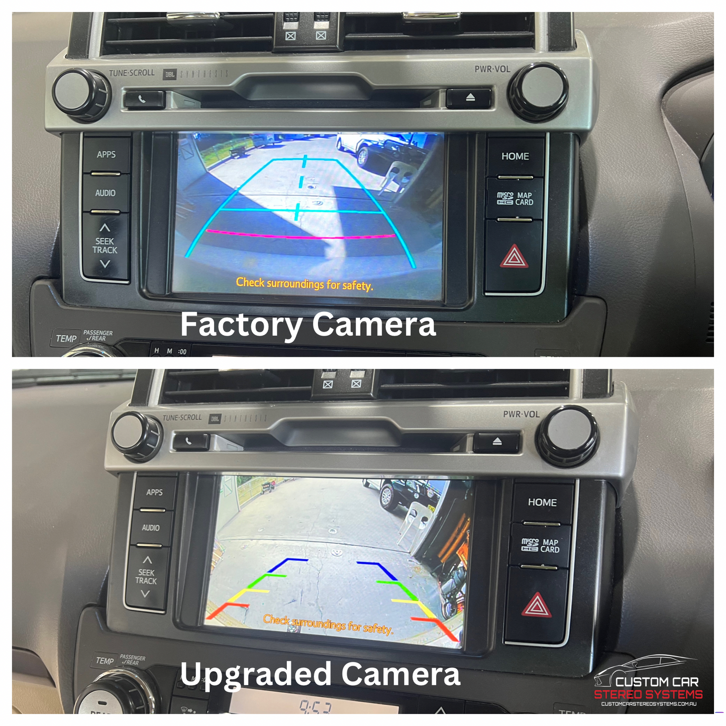 Toyota Prado 2010-2017 Upgraded Reverse Camera