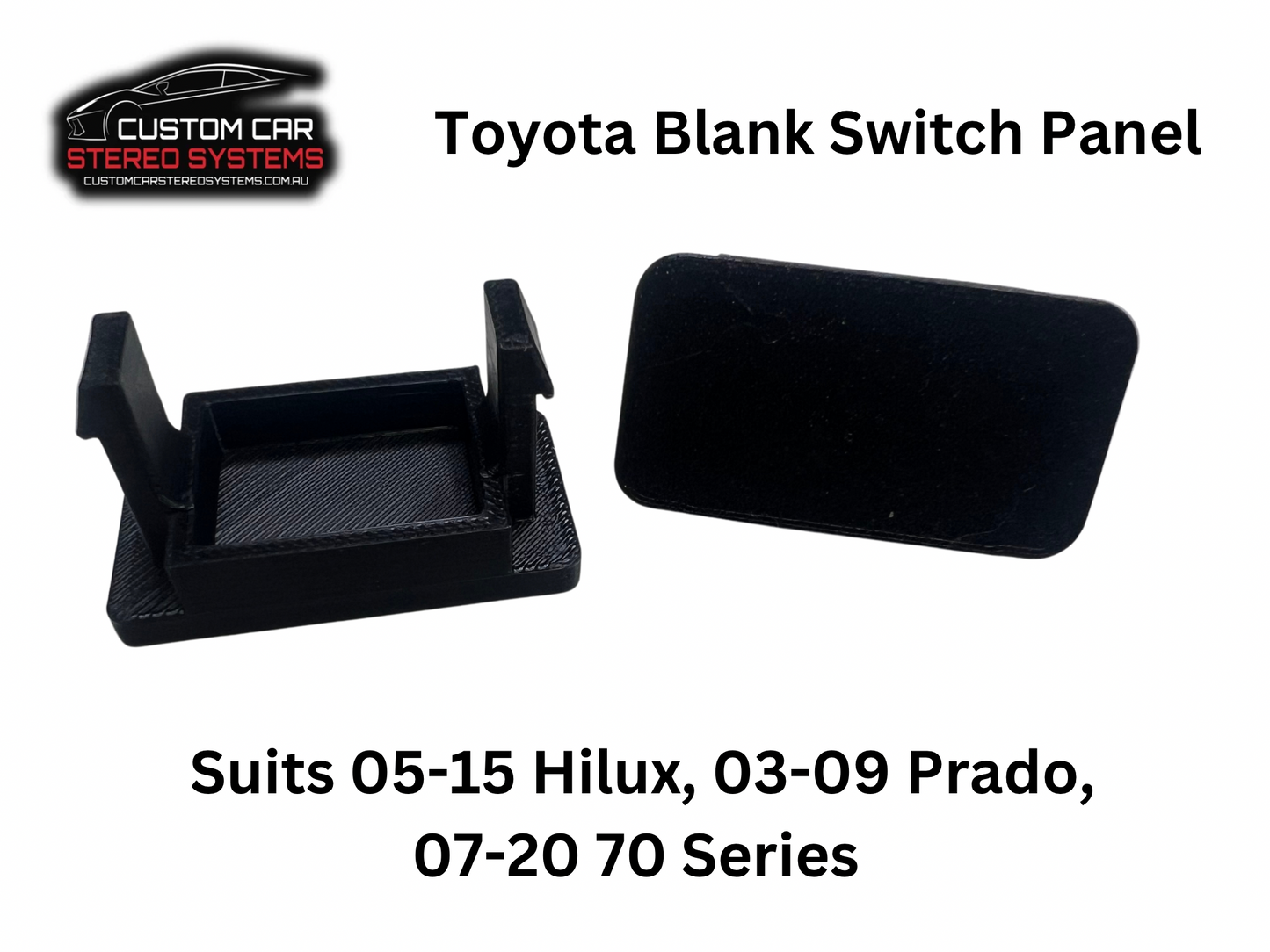 Toyota Blank Switch Panel (2pcs)