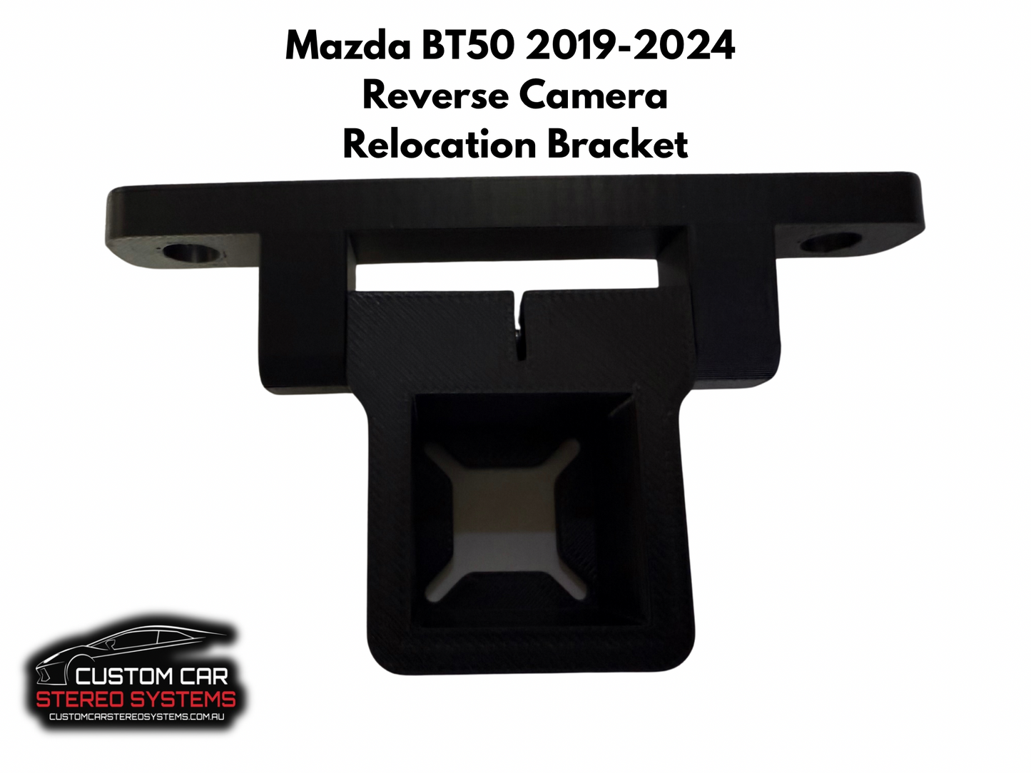 Mazda BT50 2019-2024 Reverse Camera Relocation Bracket Tub to Tray Conversion