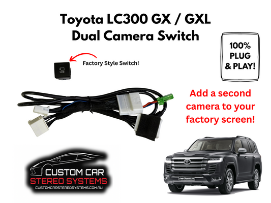 Toyota Land Cruiser 300 Series LC300 Dual Camera Switch