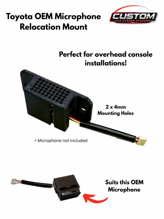 Toyota OEM Microphone Relocation Adapter Mount