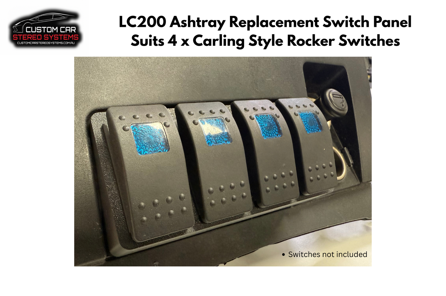 Toyota Land Cruiser 2007 - 2015 Switch Panel Ashtray Replacement