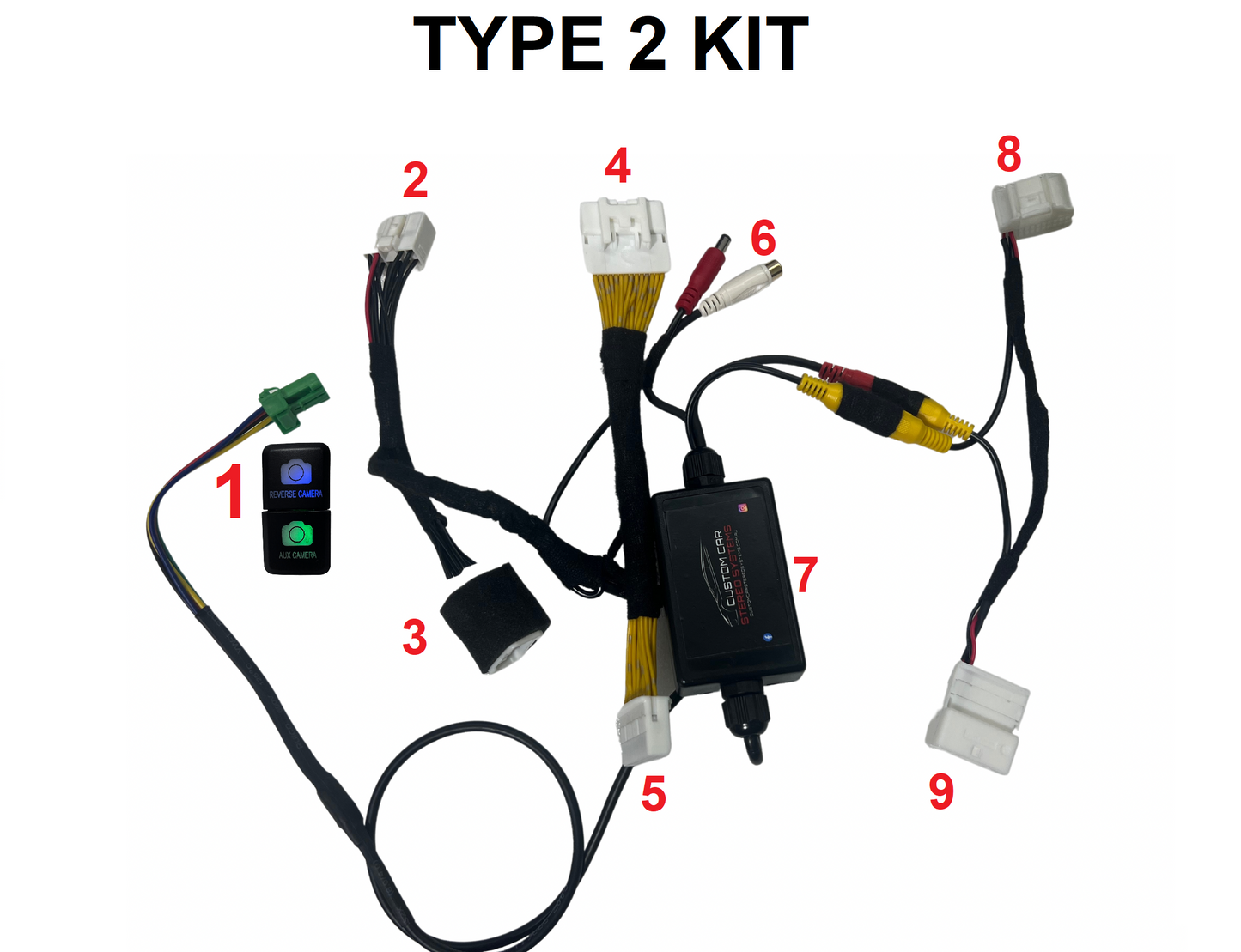 Toyota Dual Camera Switch / Module