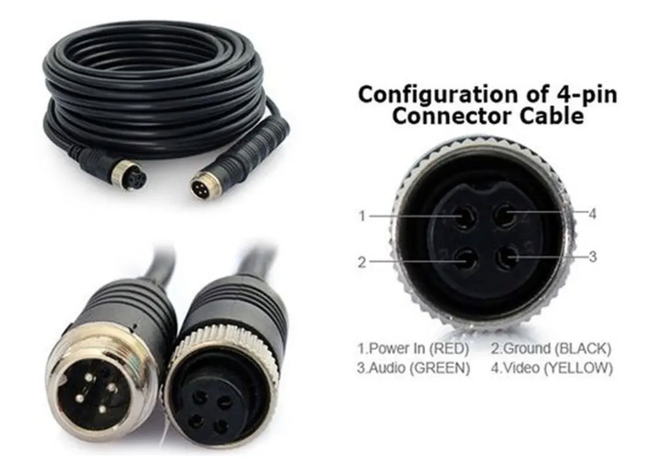 Heavy Duty 4 Pin Camera Cable